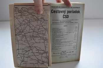 Cestovný poriadok ČSD 1982 -1983