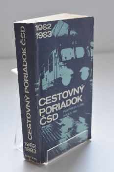 Cestovný poriadok ČSD 1982 -1983