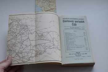 Cestovný poriadok ČSD 1984 -1985