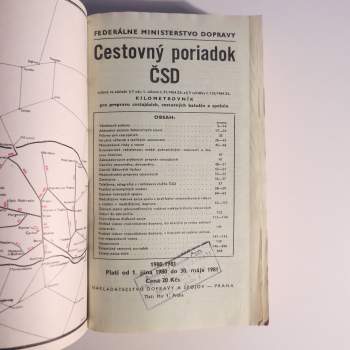 Cestovný poriadok ČSD
