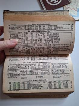 Cestovný poriadok ČSD 1968-1969