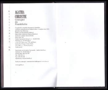 Agatha Christie: Cestující do Frankfurtu