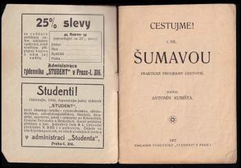 Antonín Kubišta: Cestujme!