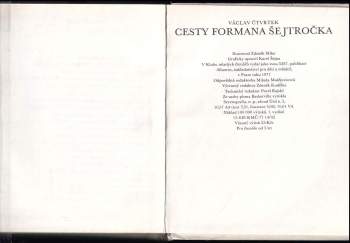Václav Čtvrtek: Cesty formana Šejtročka