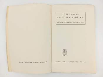 Josef Macek: Cesty sebevzdělání