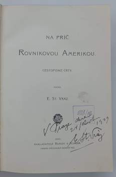 Enrique Stanko Vráz: Cesty světem