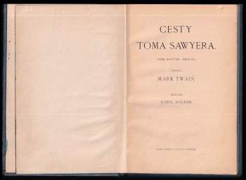 Mark Twain: Cesty Toma Sawyera