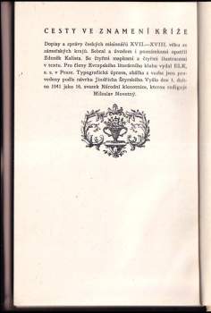 Cesty ve znamení kříže