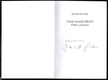 Richard M Sicha: Četař Arnošt Hrad