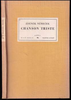 Chanson triste ; O dvou Janech