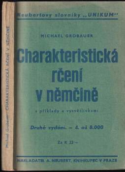 Charakteristická rčení v němčině