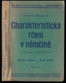 Charakteristická rčení v němčině