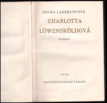 Selma Lagerlöf: Charlotta Löwensköldová