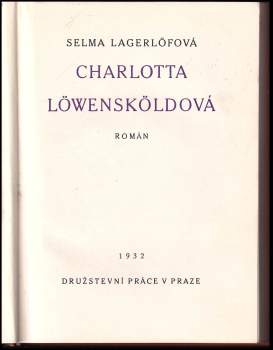 Selma Lagerlöf: Charlotta Löwensköldová