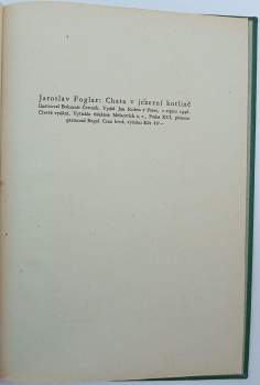 Jaroslav Foglar: Chata v Jezerní kotlině