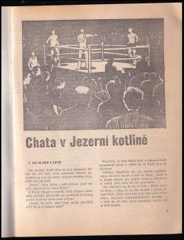 Jaroslav Foglar: Chata v Jezerní kotlině