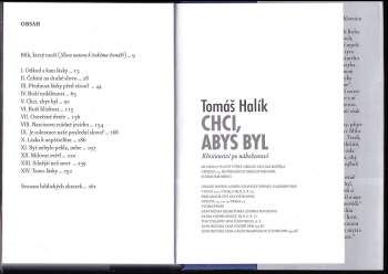 Tomáš Halík: Chci, abys byl