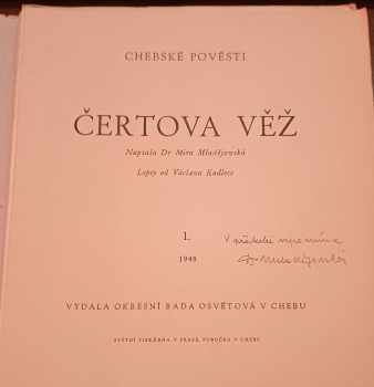 Mira Mladějovská: Chebské pověsti