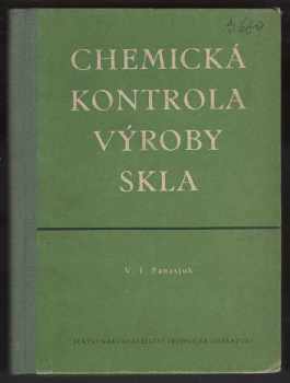 Chemická kontrola výroby skla