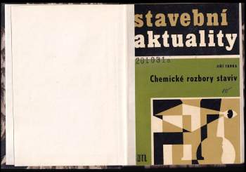 Jiří Trnka: Chemické rozbory staviv