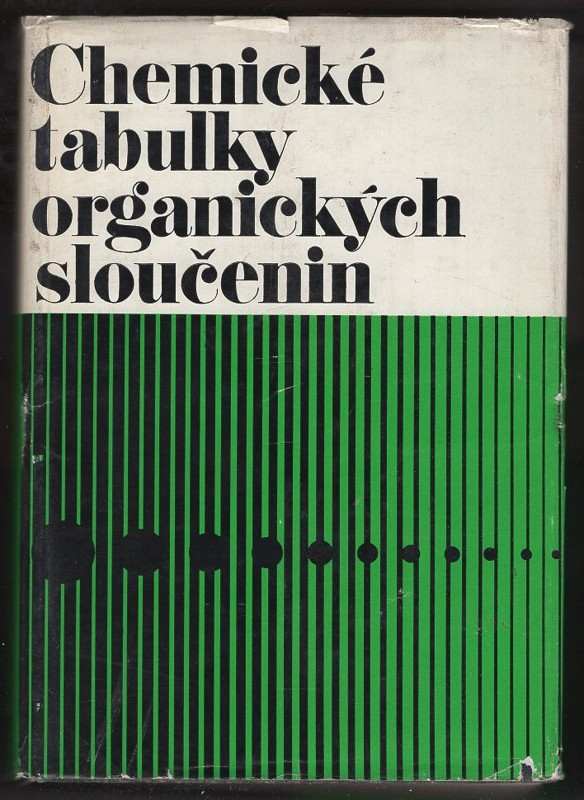 Miroslav Večeřa: Chemické tabulky organických sloučenin