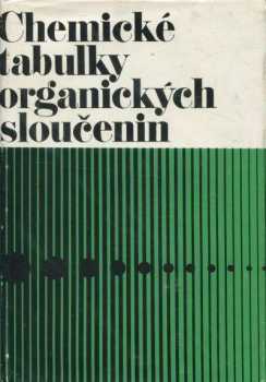 Chemické tabulky organických sloučenin