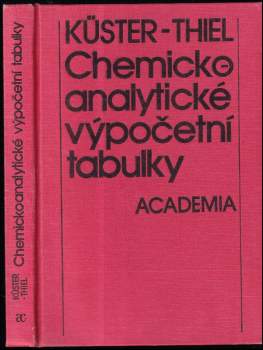 Chemicko-analytické výpočetní tabulky