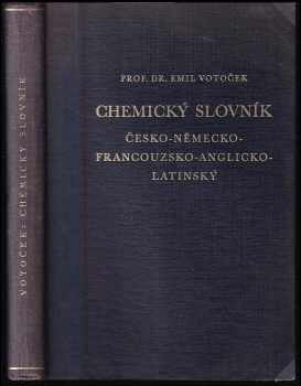 Chemický slovník česko-německo-francouzsko-anglicko-latinský