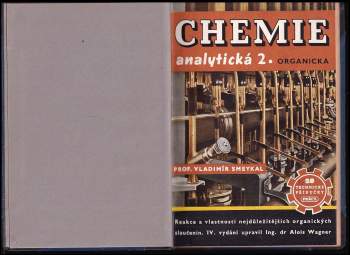 Vladimír Smeykal: Chemie analytická