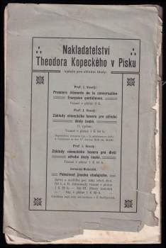 Jan Matzner: Chemie experimentální