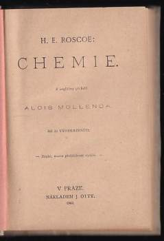 Henry Enfield Roscoe: Chemie