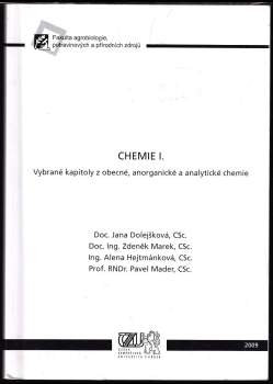 Jana Dolejšková: Chemie I