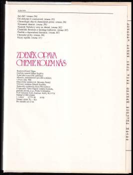 Zdeněk Opava: Chemie kolem nás