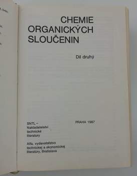 Otakar Červinka: Chemie organických sloučenin