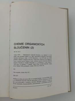 Otakar Červinka: Chemie organických sloučenin