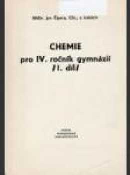Chemie pro 4. ročník gymnázií