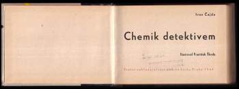 Ivan Čajda: Chemik detektivem