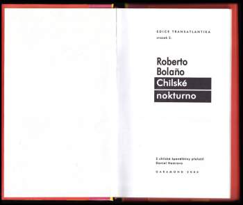 Roberto Bolaño: Chilské nokturno