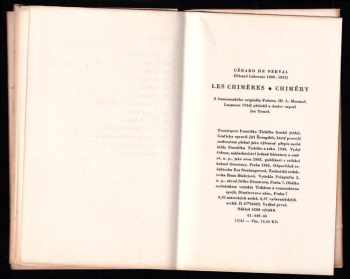 Gérard de Nerval: Chiméry