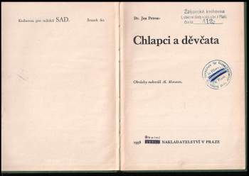 Jan Petrus: Chlapci a děvčata