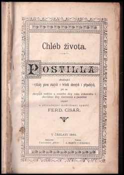 Ferdinand Císař: Postilla obsahující výklady písem svatých v řečech obecných i případných