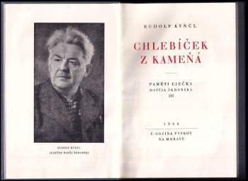 Rudolf Kynčl: Chlebíček z kameňá