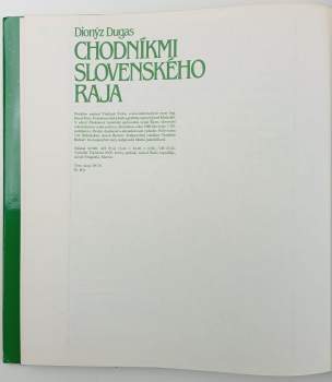 Dionýz Dugas: Chodníkmi Slovenského raja