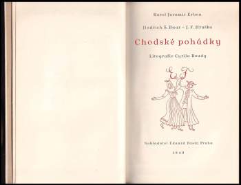 Karel Jaromír Erben: Chodské pohádky