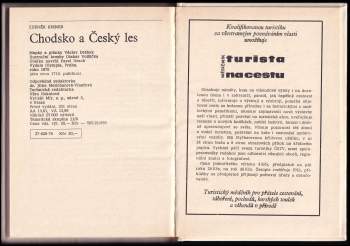 Zdeněk Birner: Chodsko a Český les