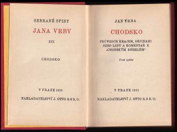 Jan Vrba: Chodsko