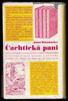 Jozef Nižnánsky: Cholera