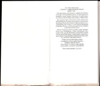 Václav Holzknecht: Chopin v obrozenecké Praze 1829