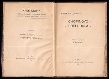 Lev L'vovič Tolstoj: Chopinovo preludium