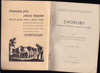 Bohumil Hlaváček: Choroby chovných klisen a ssajících hříbat